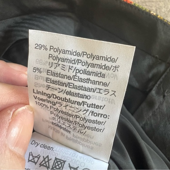 J. Crew Cameron Red Holiday Wool Blend Plaid Ankle Pants 8 - Picture 4 of 6